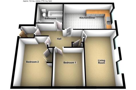 001-Flat 1