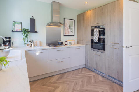 The kitchen in The Shrewsbury house