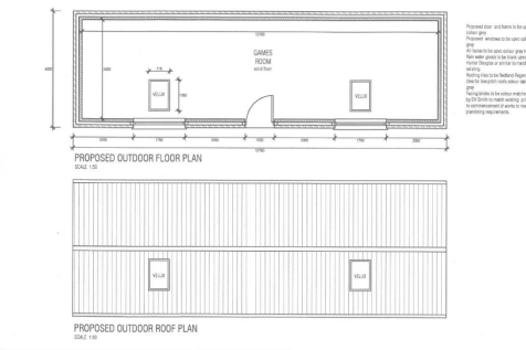 Proposed plans