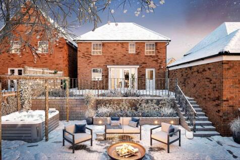 Roman Walk garden CGI design 3