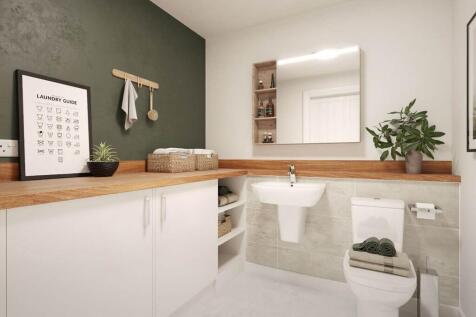 Convenient downstairs toilet