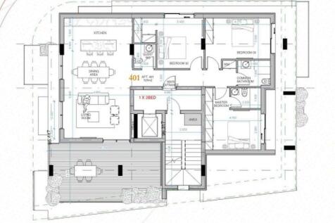 Fourth Floor 3 Bed