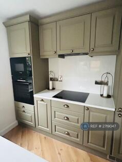 Gorgeous Olive Green Kitchen 