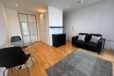 Modern studio flat in the excellent 20-20 development, just off Regent Street, close to the City Centre and with Aldi supermarket and Pure Gym across the road.