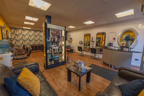 Hairdresser shop floor