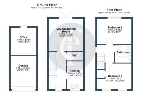 2 Drooper Drive, Stratford Upon Avon - all floors