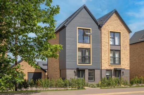 Outside view of the Rockley three bedroom home at Canalside