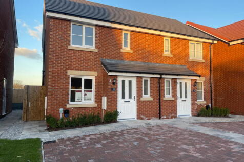 Beautiful Persimmon home, semi detached, three bedroom, AVAILABLE NOW!