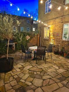 Private Garden Twilight Shot