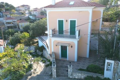Aerial view of house