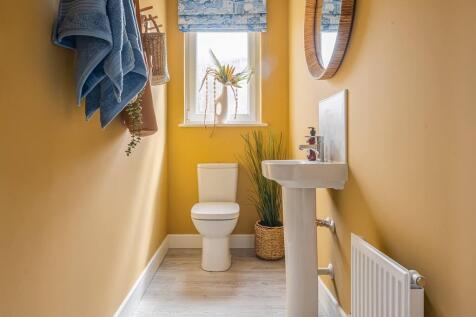 Convenient downstairs toilet