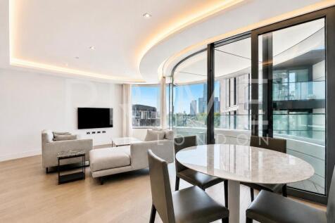 This beautifully presented two bedroom apartment in The Corniche extends to 820 sq ft (76.24 sqm), offers a private balcony, elegant furnishings and a luxurious specification throughout, and is availa