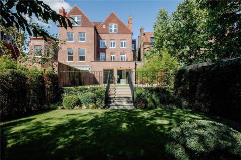 A unique and magnificent highly refurbished three double bedroom apartment of 2,641 sq ft with direct lift access on the lower ground and ground floors set in this new development boasting a patio and