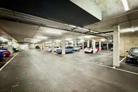Secured residents parking