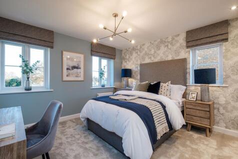 Interior view of bedroom 1 in our 4 bed Radleigh home