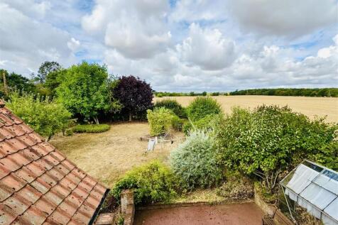 VIEW OF GARDENS AND FIELDS FROM 1st FLOOR