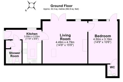 Wisteria Cottage, Buttercrambe - all floors.JPG