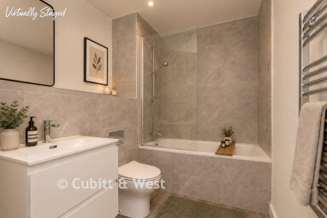 Staged Bathroom