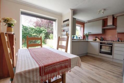 Open plan Kitchen diner with access straight onto