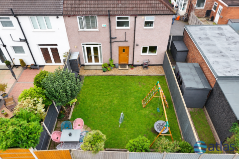 Aerial View Of Garden