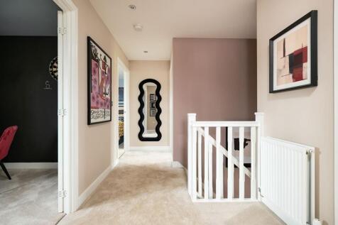 A bright and spacious landing