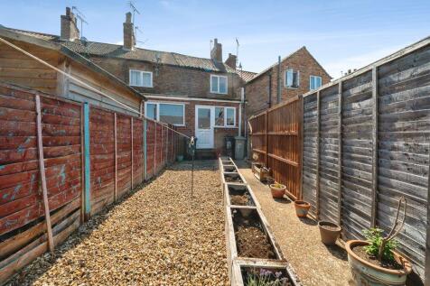Rear of property