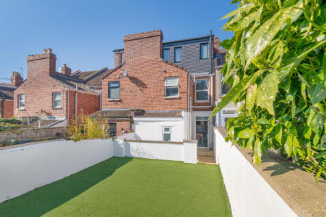 Rear of property