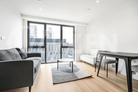 1 bedroom apartment for rent within 'Waterhouse Gardens' development, located just a 10-minute walk from Manchester city centre. This spacious, contemporary home features an open-plan layout with a sl
