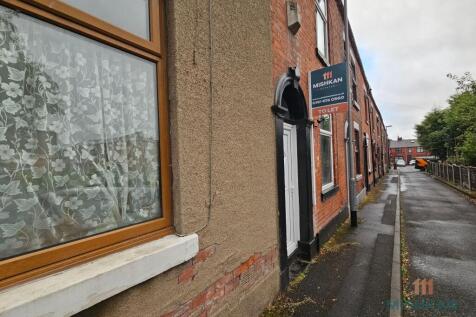 Spacious two-bedroom terraced home featuring a double reception room, fitted kitchen, two bedrooms, bathroom, private rear garden and excellent access to local amenities, schools and Failsworth Metrol