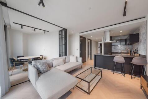 Austin Homes represents this stylishly furnished two-bedroom, two-bathroom apartment set on the 20th floor of the landmark One Crown Place development, offering modern city living with exceptional vie
