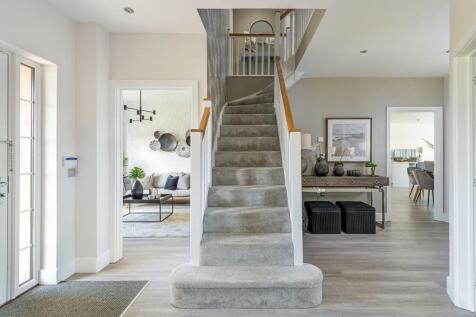 The Buchanan home has a bright hallway