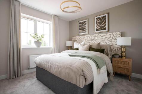 The main bedroom offers space to relax away from the rest of the home