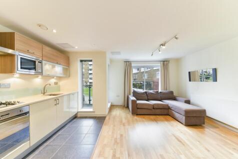 A one bedroom apartment set within this modern gated development, Canary Wharf E14. This furnished apartment includes an open plan living area with dual-aspect views, fitted kitchen with integrated ap