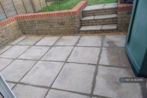 Patio With View Of Steps To Lawn