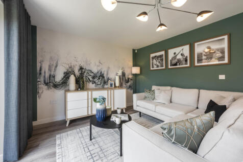 Indicative Living Room, Contemporary Modern Decoration