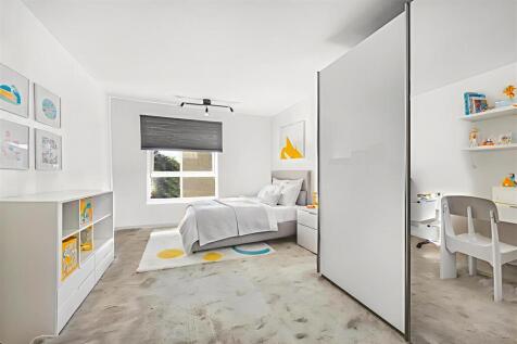bedroom-2-Furniture-removed- - Kids Room - Modern