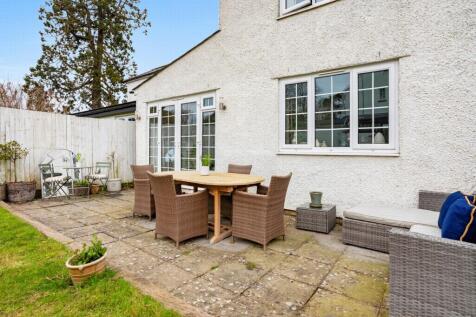 Rear terrace