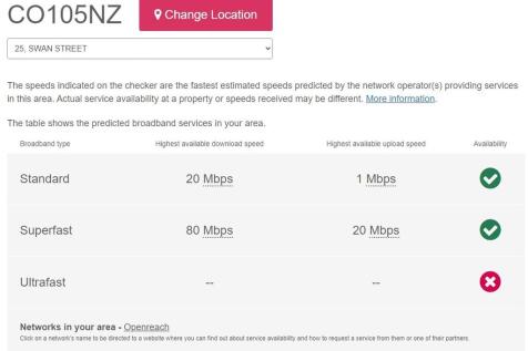 Broadband Ofcom