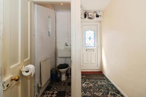 Toilet and Hallway