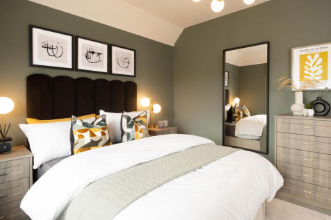 Bedroom 2 of the Shaftesbury, a 4 bedroom house