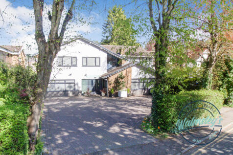 Tree lined frontage