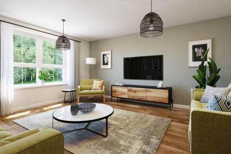 Lounge in four bedroom home