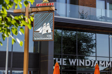 The Windjammer pub in Royal Wharf