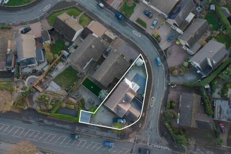 Overhead Drone Outline of Property