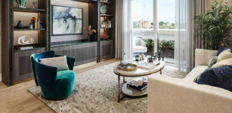 BRAND NEW PHASE TO FULHAM REACH | Available May & Offered Furnished - Elegant & spacious two bedroom apartment with park views in the exciting Palmer House, W6