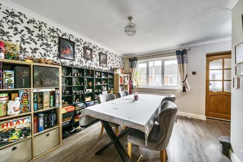 Dining room from kitchen doorway