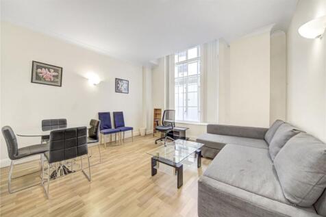Located on the ground floor, this fully furnished 1-bed apartment offers a bright living/dining area, modern kitchen, and bathroom. ||||Set in the County Hall Apartments, enjoy 24hr concierge, residen