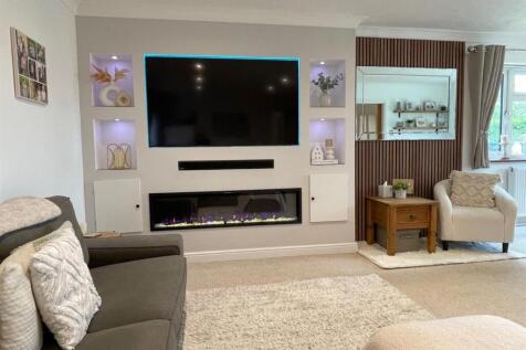 Sofa/Media Wall Area
