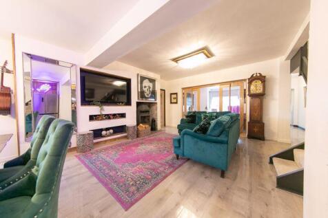 Open plan living area