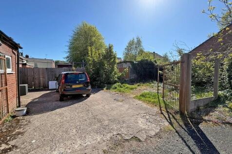 Rear parking space